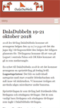 Mobile Screenshot of daladubbeln.se